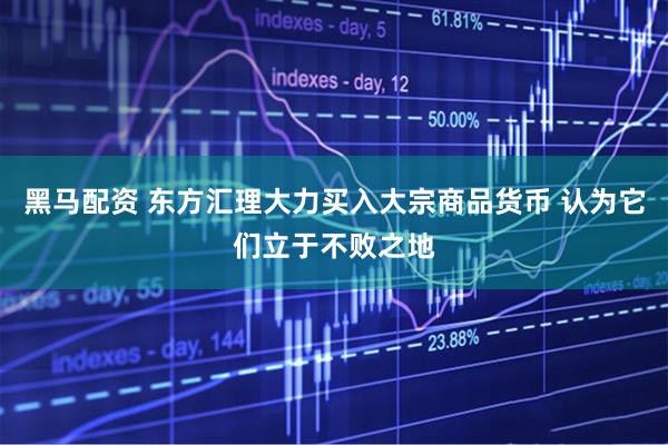黑马配资 东方汇理大力买入大宗商品货币 认为它们立于不败之地